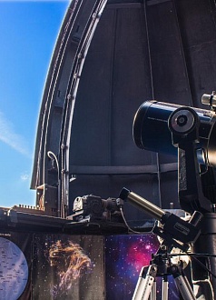 Meade LX-200 и Coronado P.S.T.